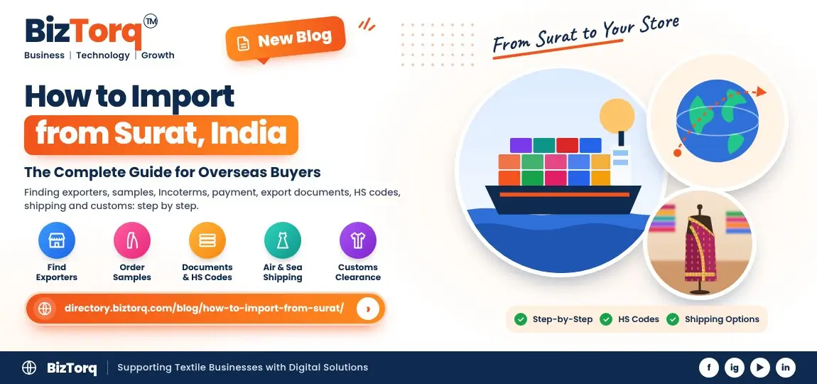 How to Import from Surat: The Complete Guide for Overseas Buyers